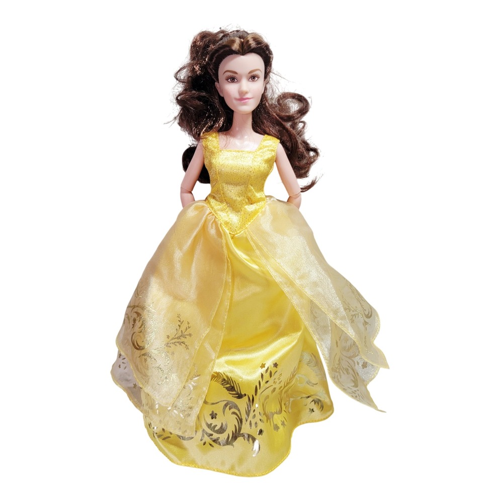 Disney Princess Belle Doll Yellow Gown Beauty‎ and the Beast Kids Toy